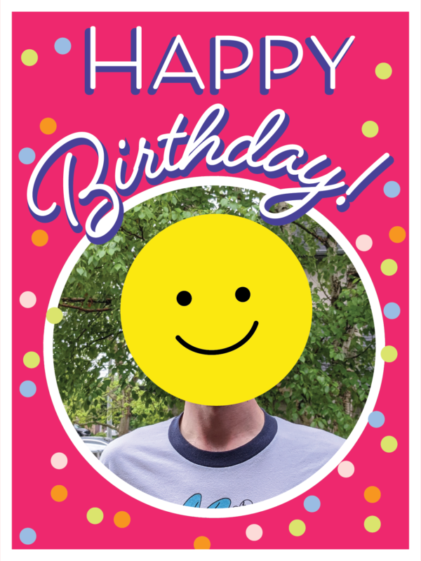 Happy Birthday Lawn Sign